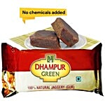 Dhampur Green Jaggery/Bella/Gur 220 g Pouch