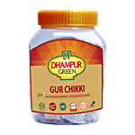 Dhampur Green Gur Chikki 300 g Jar