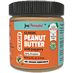 Jus Amazin Classic Creamy Peanut Butter with Jaggery 200 g