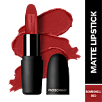 Faces Canada Weightless Matte Finish Lipstick - Highly Pigmented 4 g Bombshell Red 09