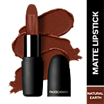 Faces Canada Weightless Matte Finish Lipstick - Highly Pigmented 4 g Natural Earth 15