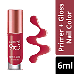 Lakme 9 to 5 Primer + Gloss Nail Colour 6 ml Ruby Rush