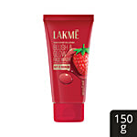 Lakme Blush & Glow Hydrating Strawberry Facewash, With Vitamin C Serum 150 g