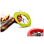 Crystal Apple Cutter - Red 1 pc Blister pack