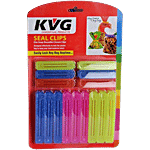 Kvg Food Bag Seal Clips - Multicolour 15 pcs