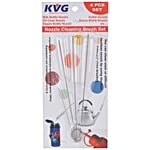 Kvg Nozzle Cleaning Brush Set - Bottle, Oil Can 4 pcs