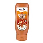 Veeba Caramel Fudge Topping 380 g Pet Jar