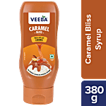 Veeba Caramel Bliss Syrup - No Synthetic Colours & Artificial Flavours 380 g
