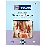 Big Sam's Premium Streaky Bacon 150 g Carton