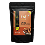 LO! Low Carb Coated Peanuts - Keto Friendly, High In Fibre & Protein 45 g Pouch