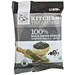 Kitchen Treasures Black Pepper Powder/Kurumulaku 50 g Pillow Pouch