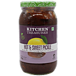 Kitchen Treasures Hot & Sweet Pickle 400 g Bottle