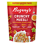 Bagrry's Crunchy Muesli - Almonds, Raisins, Honey, Oats 750g Pouch