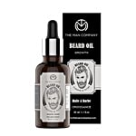 The Man Company Beard Growth Oil - Almond & Thyme Hair Oil 30 ml