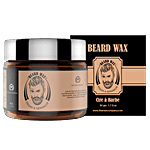 The Man Company Beard Wax For Beard Moustache Styling - Argan & Geranium 50 g 