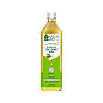Nature Way Agmark Grade-1 Unrefined Wood Cold Pressed Coconut Oil 1 L 