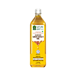 Nature Way Agmark Grade-1 Unrefined Wood Cold Pressed Groundnut Oil 1 L