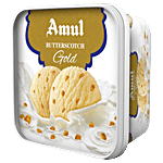 Amul Butterscotch Gold Ice Cream 1 L Tub