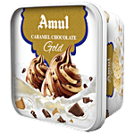 Amul Caramel Chocolate Gold Ice Cream 1 L Tub