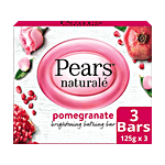 Pears Naturale Pomegranate Brightening Bathing Bar 125 g (Pack of 3)