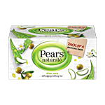 Pears Naturale Aloe Vera Detoxifying Bathing Bar 125 g (Pack of 4)
