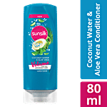 Sunsilk Volume Hair Conditioner - Coconut Water & Aloe Vera, For Full & Bouncy Hair 80 ml 