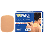 VioPatch Back Pain - Herbal Back Pain Relief Patch, Large 10 pcs (75 cm Each)