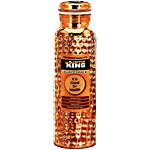 Mr.Copper King Copper Bottle Jointless - Hammered 950 ml