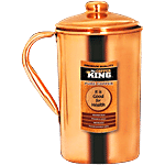 Mr.Copper King Copper Water Jug - Plain 1000 ml