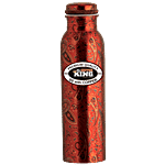 Mr.Copper King Printed Copper Bottle - Royal 950 ml