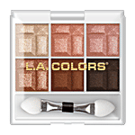 L.A. Colors 6 Colour Eyeshadow Palette 4 g Earthy
