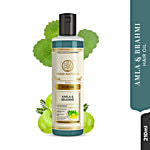 Khadi Natural Amla & Brahmi Hair Oil - Reduces Split Ends 210 ml 