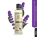 Khadi Natural Lavender Moisturizer - Rehydrates Dry Skin, SLS & Paraben Free 210 ml 