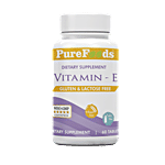 PureFoods Vitamin E Capsules 60 pcs
