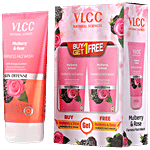 VLCC Mulberry & Rose Facewash, Fairness & Cleansing 150 ml (Buy 1 Get 1 Free)