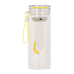 DP Double Walled Glass Bottle - Yellow, BB1237YLW 350 ml