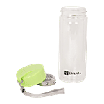 DP Double Walled Glass Bottle With Green Cap - BB1241GRN 350 ml