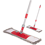 Liao Dry Floor Mop With 360 Degree Rotating Stick & Microfibre Head - A130062 1 pc 1 Pc