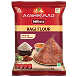 Aashirvaad Nature's Super Foods - Ragi Flour/Ragi Hittu 1 kg Pouch