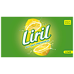Liril Lemon & Tea Tree Oil Soap, Made from 100% Vegetable Oils 125 g Pack Of 6