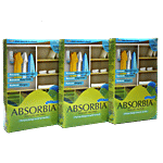 Absorbia  Moisture Absorber Family pack 400 g Hanging Pouch (Pack of 3)