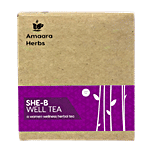 Amaara Herbs She-B Well Tea 40 g Box (20 Bags x 2 g each)
