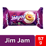 Britannia JimJam Naughty Jam Biscuits 57 g