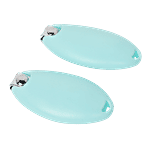 Baol Nail Cutter/ Clipper - Stainless Steel, BB1218 (Assorted colors) 2 pcs