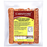 Carnivore  Chicken Seekh Kebab - Angara/Spicy 500 g Poly Pack