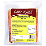 Carnivore  Chicken Seekh Kabab - Punjabi 500 g Poly Pack