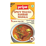 Priya Spicy Telugu Sambar Masala 50 g 