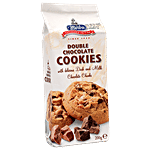 Merba Cookies - Dark & Milk Double Chocolate Chunks, Delicious 200 g