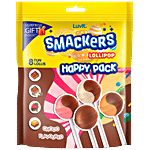 LuvIt Smackers Lollipop - Choco Flavoured, Soft & Chewy 96 g Pouch