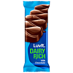 LuvIt Dairy Rich Milk Chocolate Bar 27 g Pouch